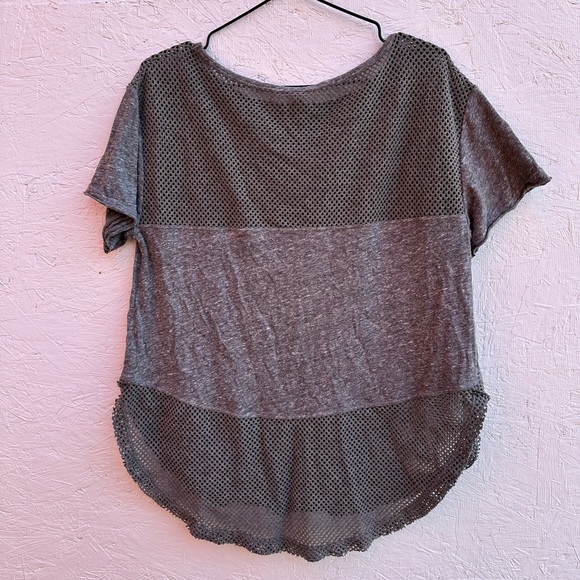 FP Movement Grey Short Sleeve Shirt - Picture 3 of 3